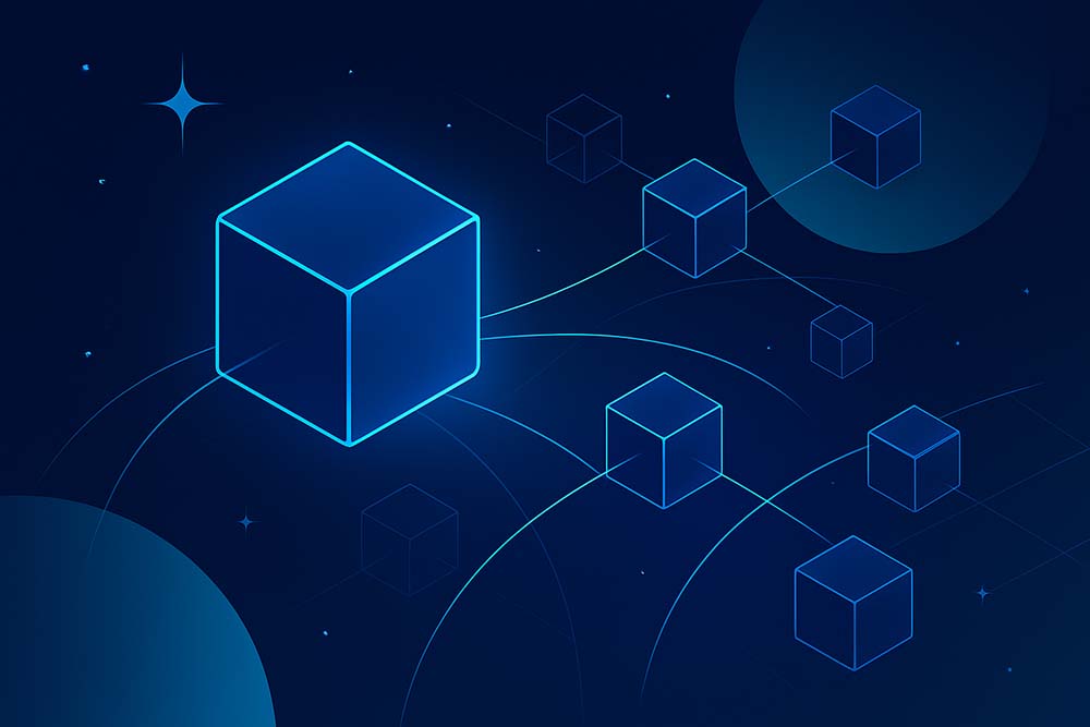 Network hero art